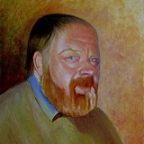 Portret pastora Wulfa, 50x40 cm, olej, płótno